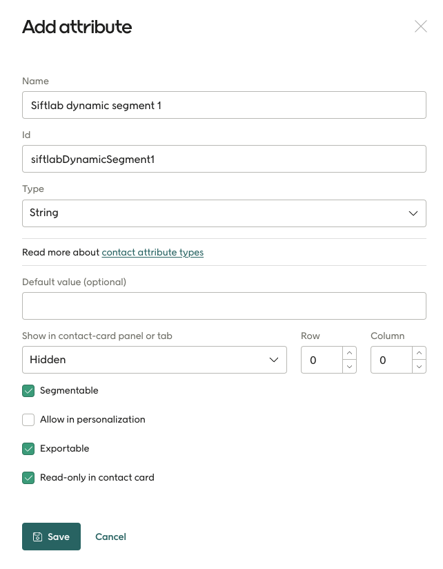 Sift Lab - Voyado Docs
