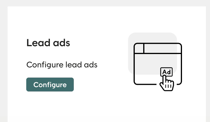 Configuring Lead Ads