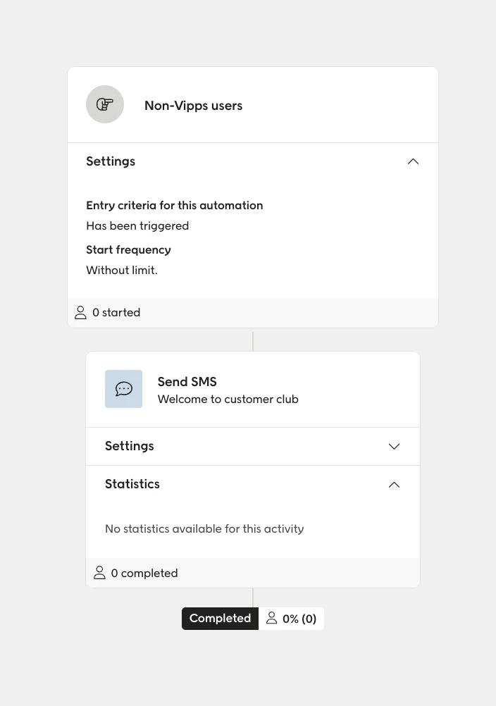 Automation for non-Vipps users