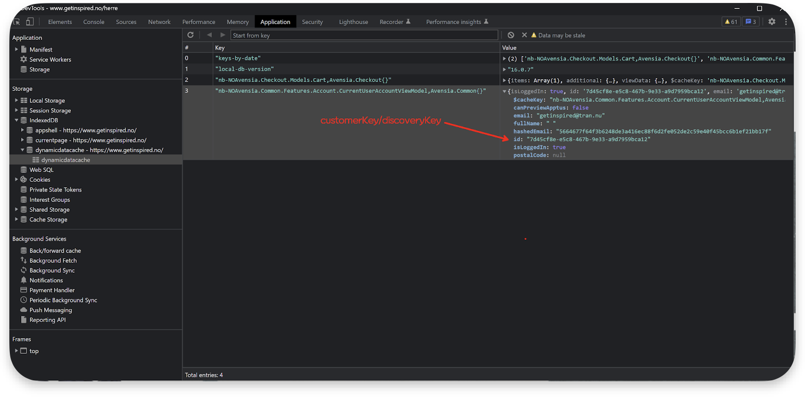 Dev tools verification