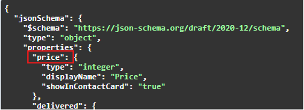 Name of the interaction property