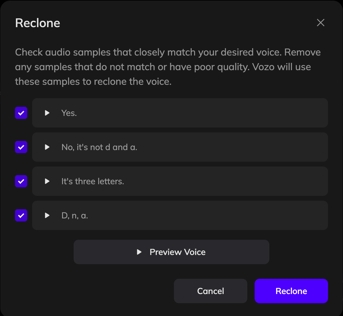 Reclonedialog Pn