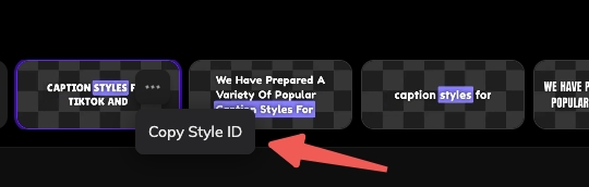 Subtitle Style ID Pn