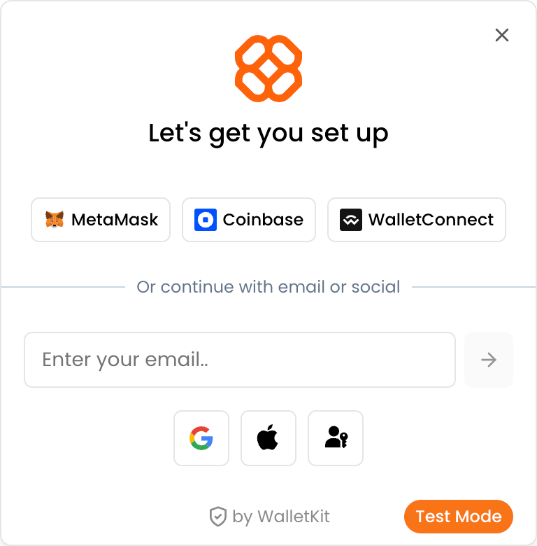 External connectors - WalletKit