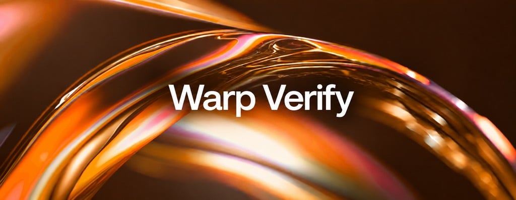 Warp Verify