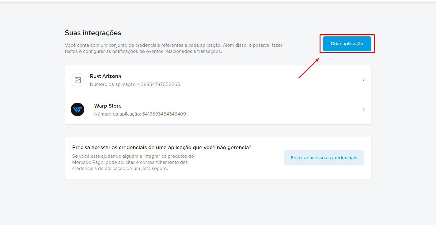 Warp Store - Mercado Pago