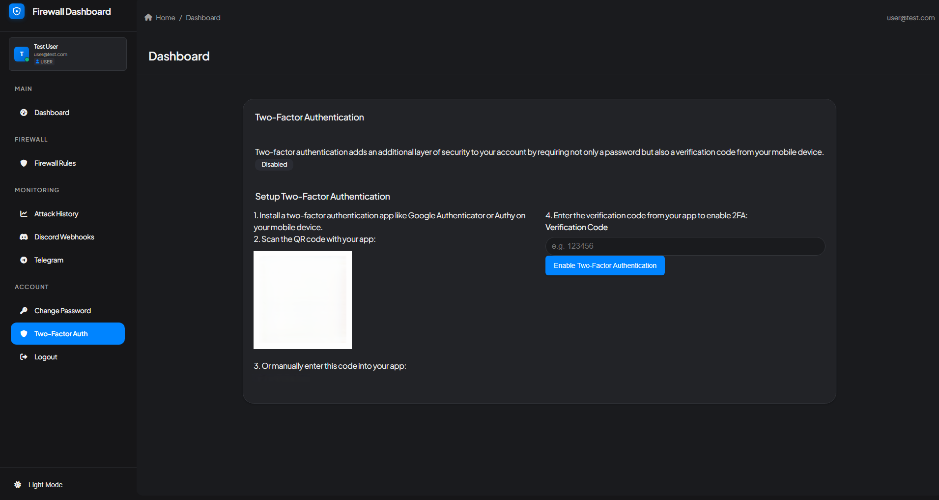 Two-Factor Authentication