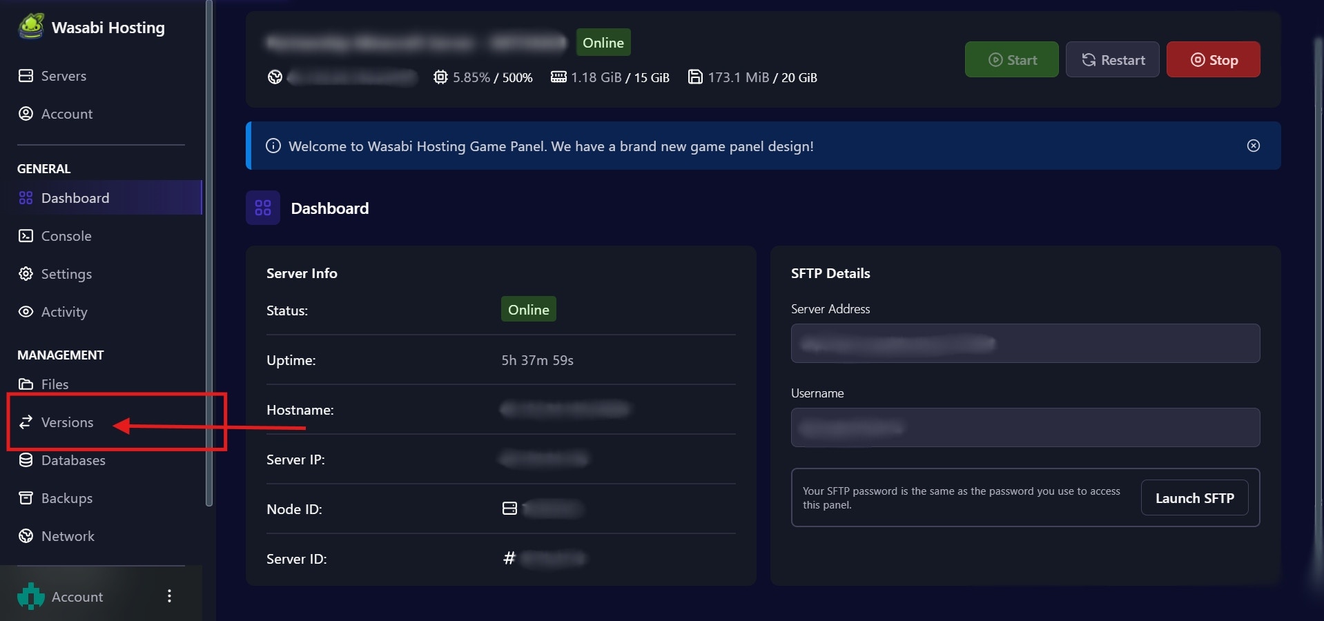 Minecraft - Version Changer
