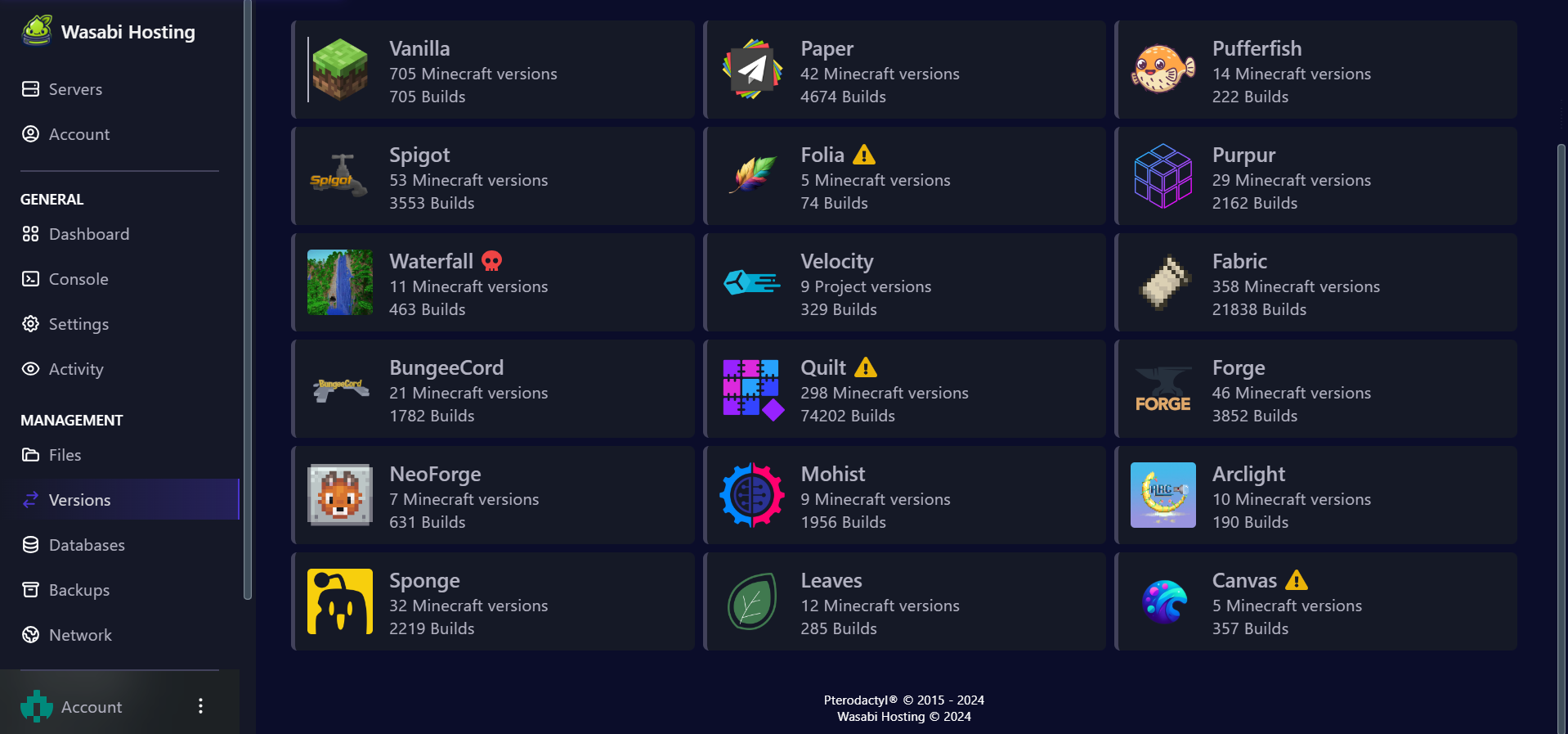 Minecraft - Version Changer