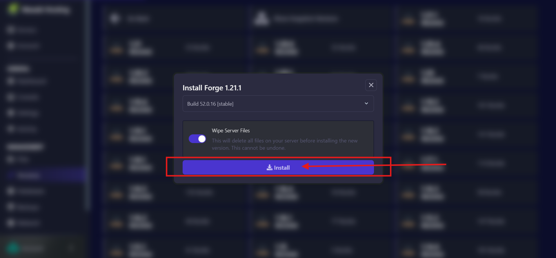 Minecraft - Version Changer