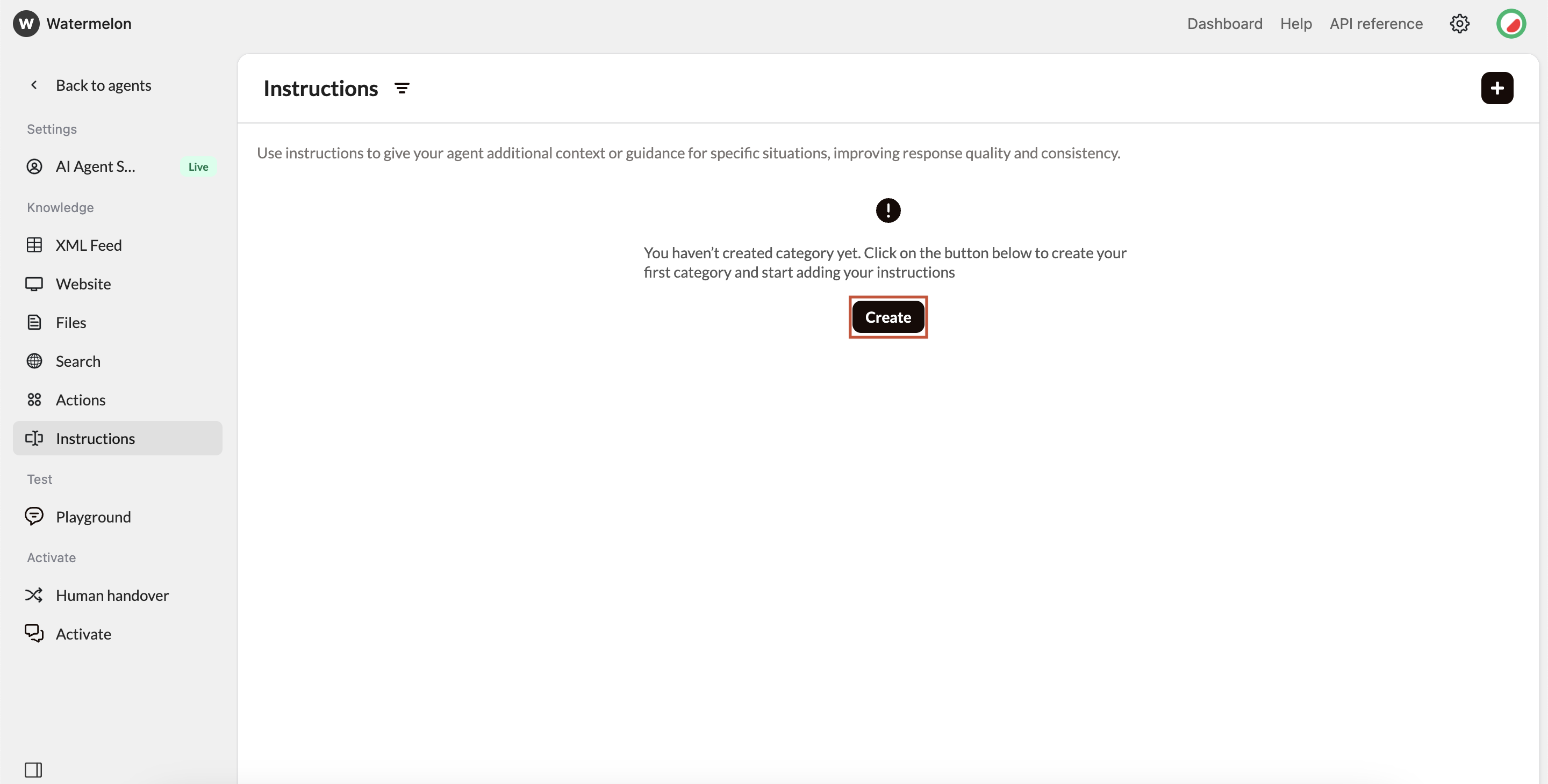 Add Sources Instructions Create