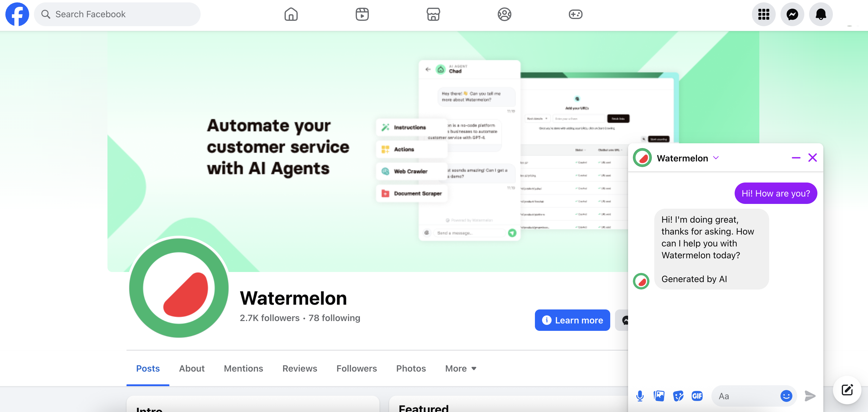 Publish On Facebook In Action Pn