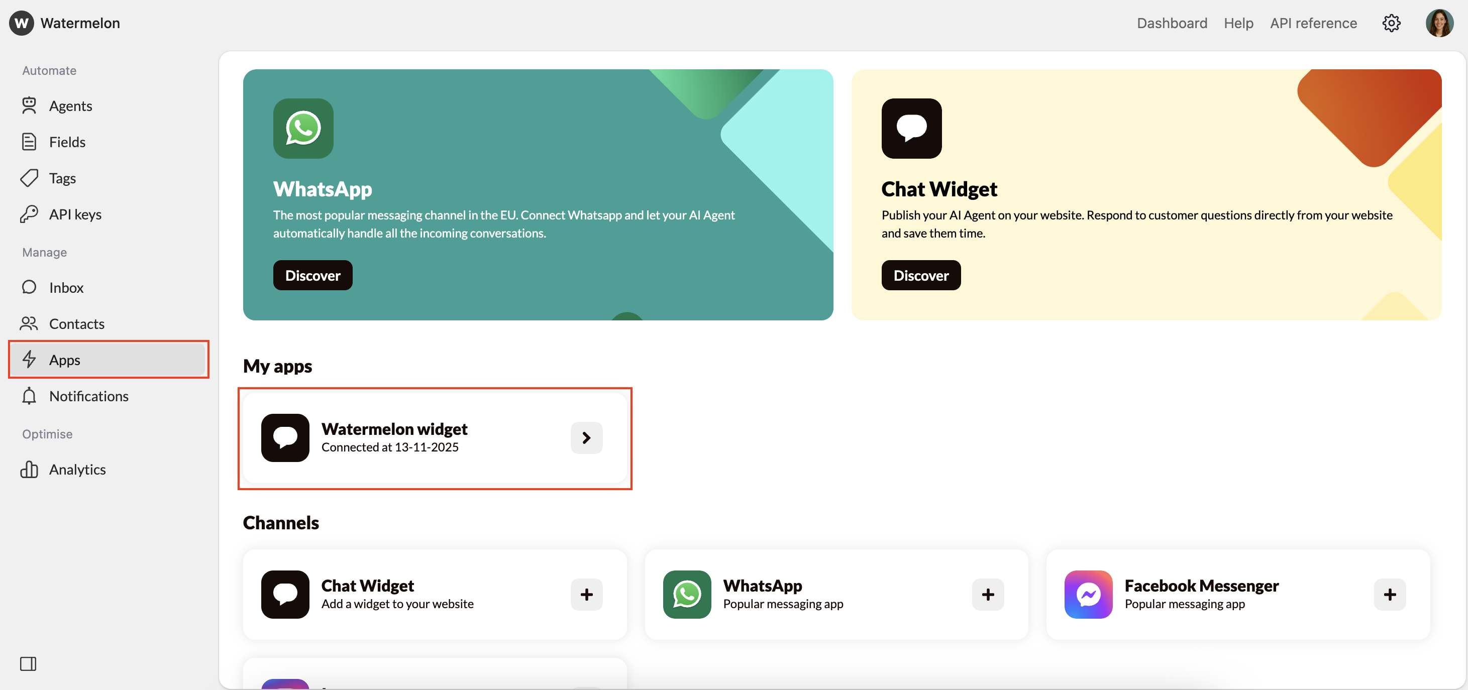 Common Use Cases Open Widget Automatically Apps