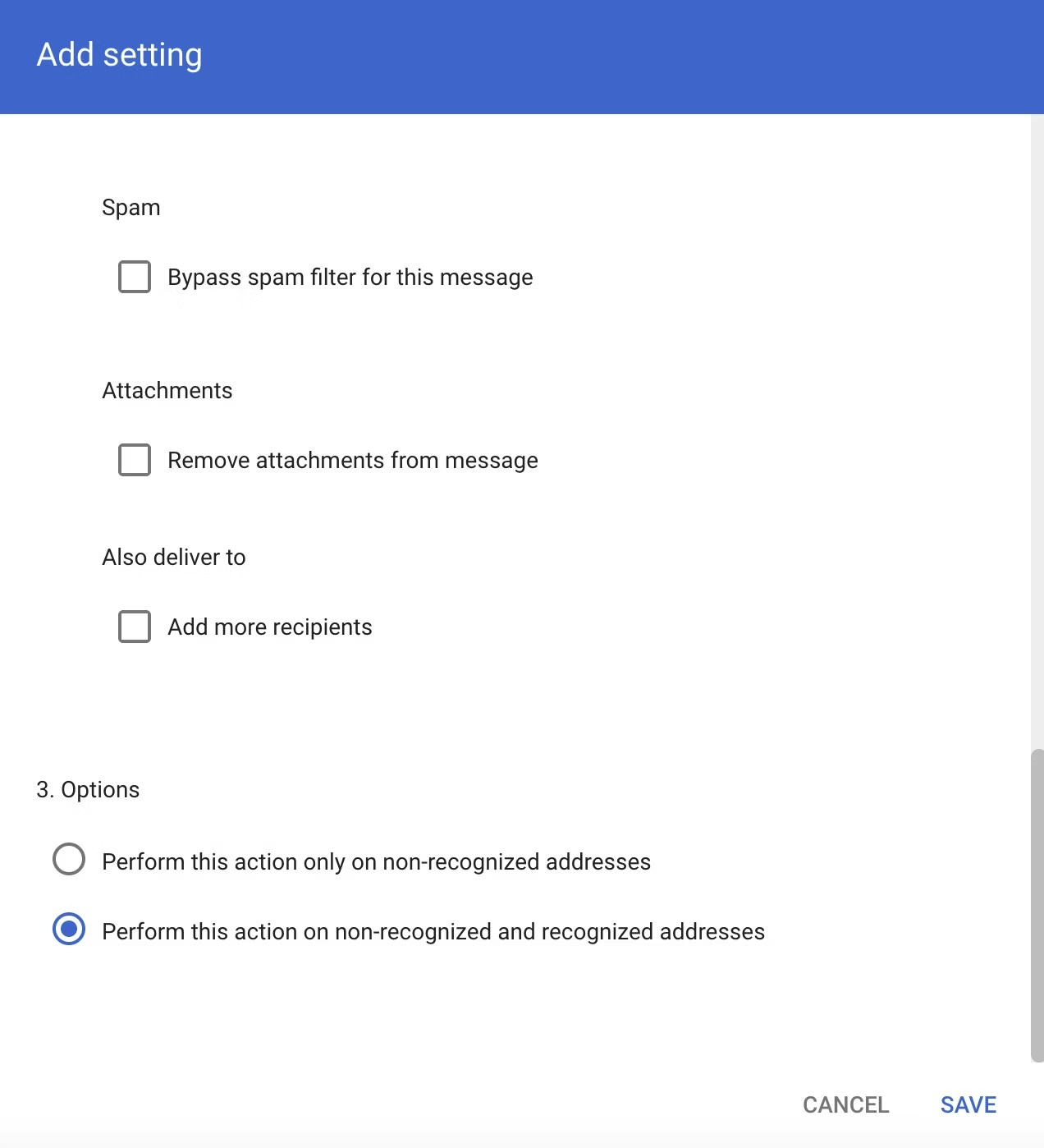 Google Workspace Step 3