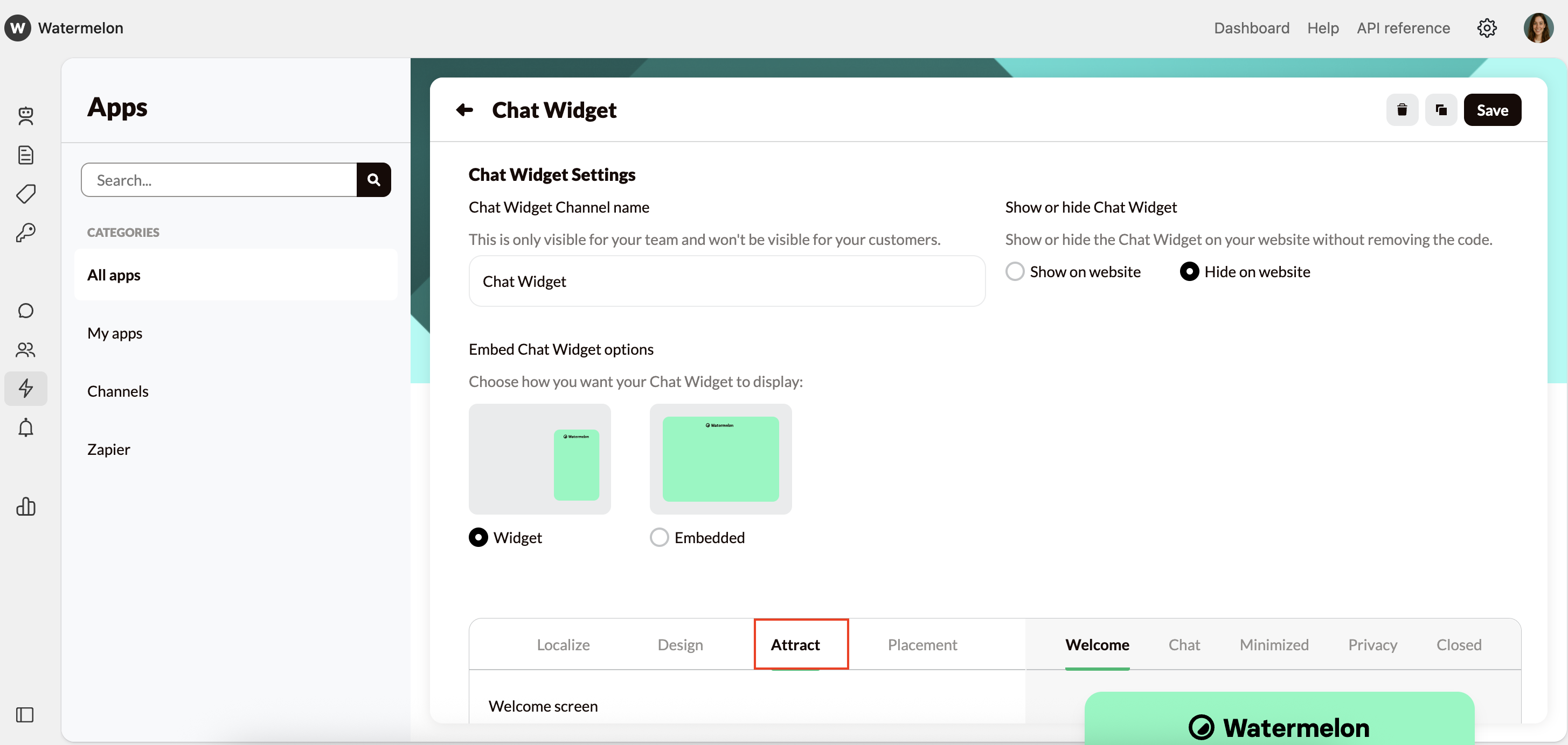 Remove Branding Attract Pn