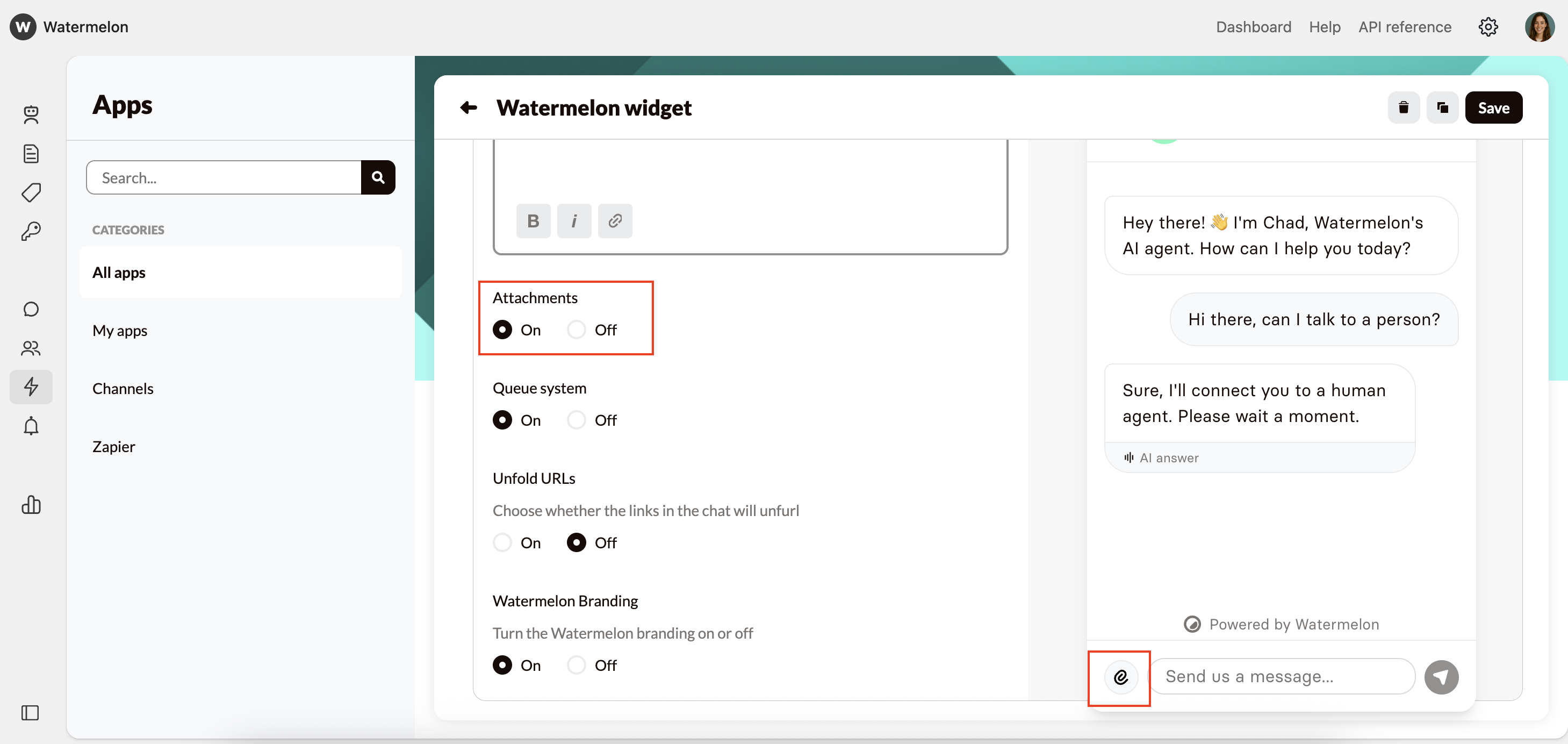 Customize Your Widget Design Brand Avatar Pn