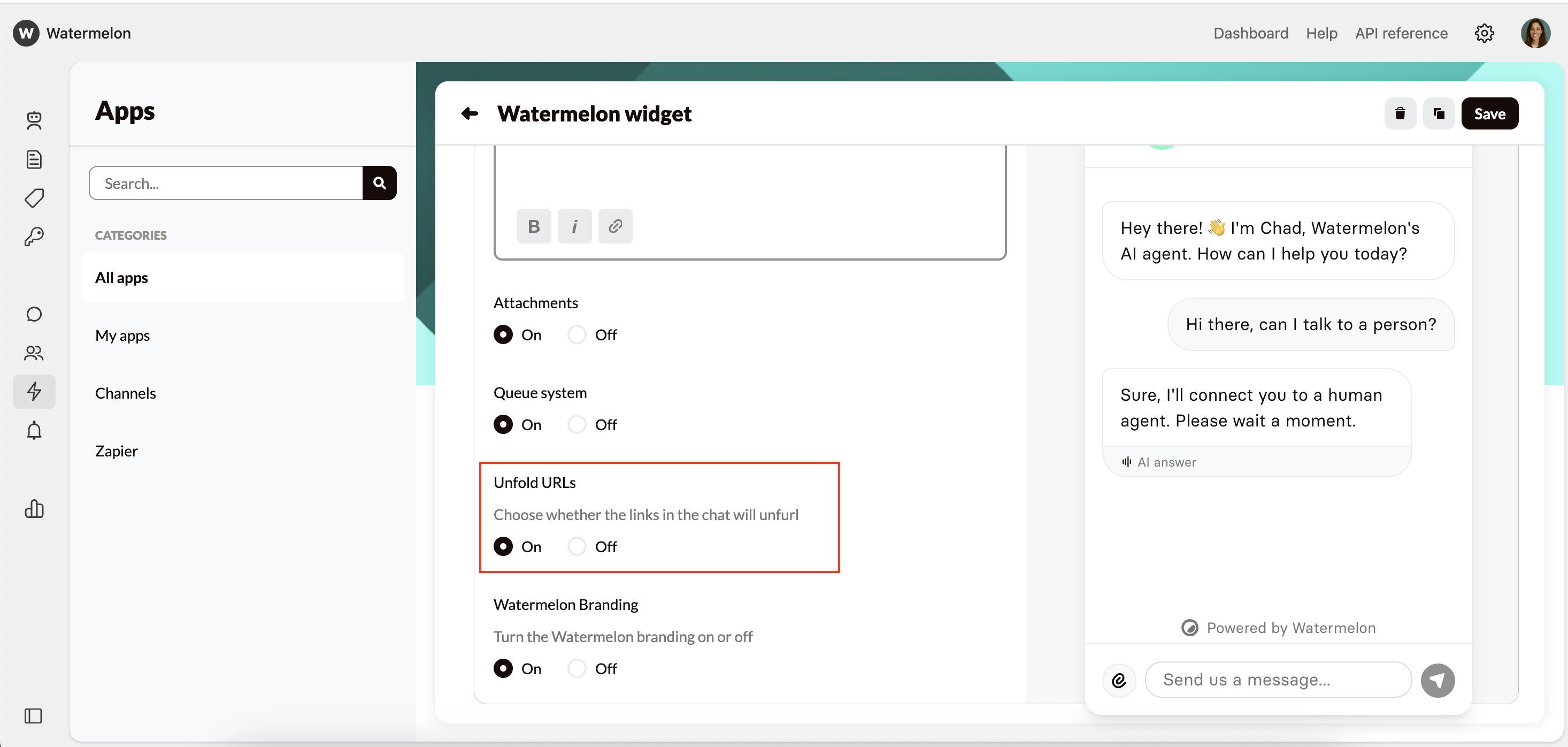 Customize Your Widget Design Brand Avatar Pn