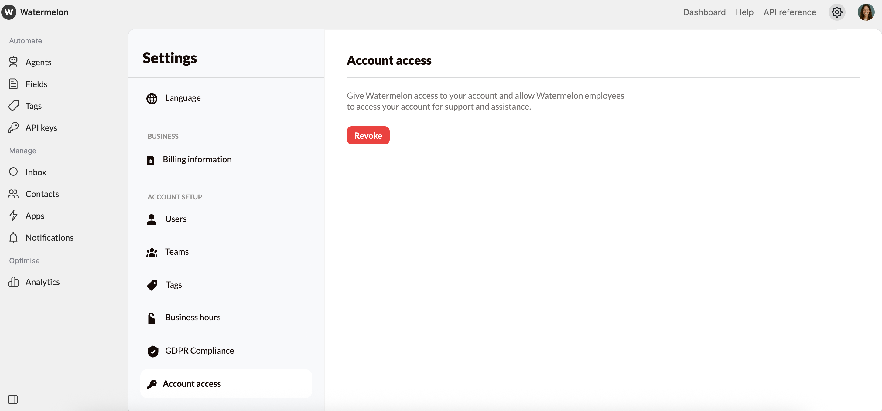 Account Access Success Pn