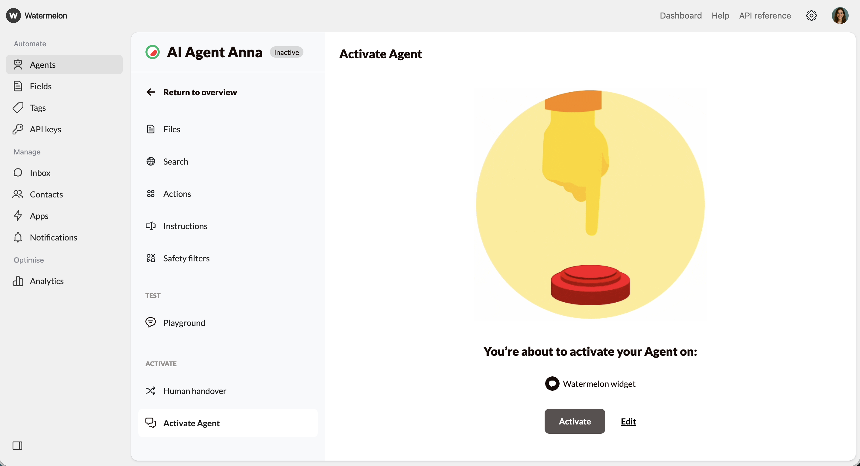 Publish On Widget Activate Pn