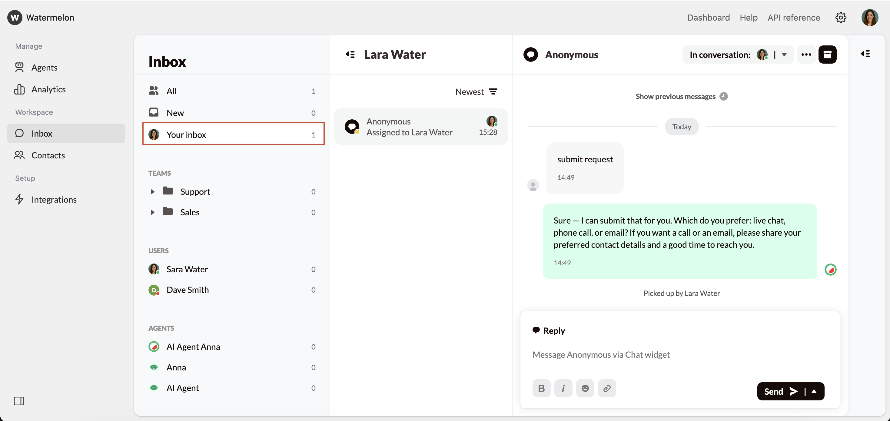 Manage Conversations Your Inbox