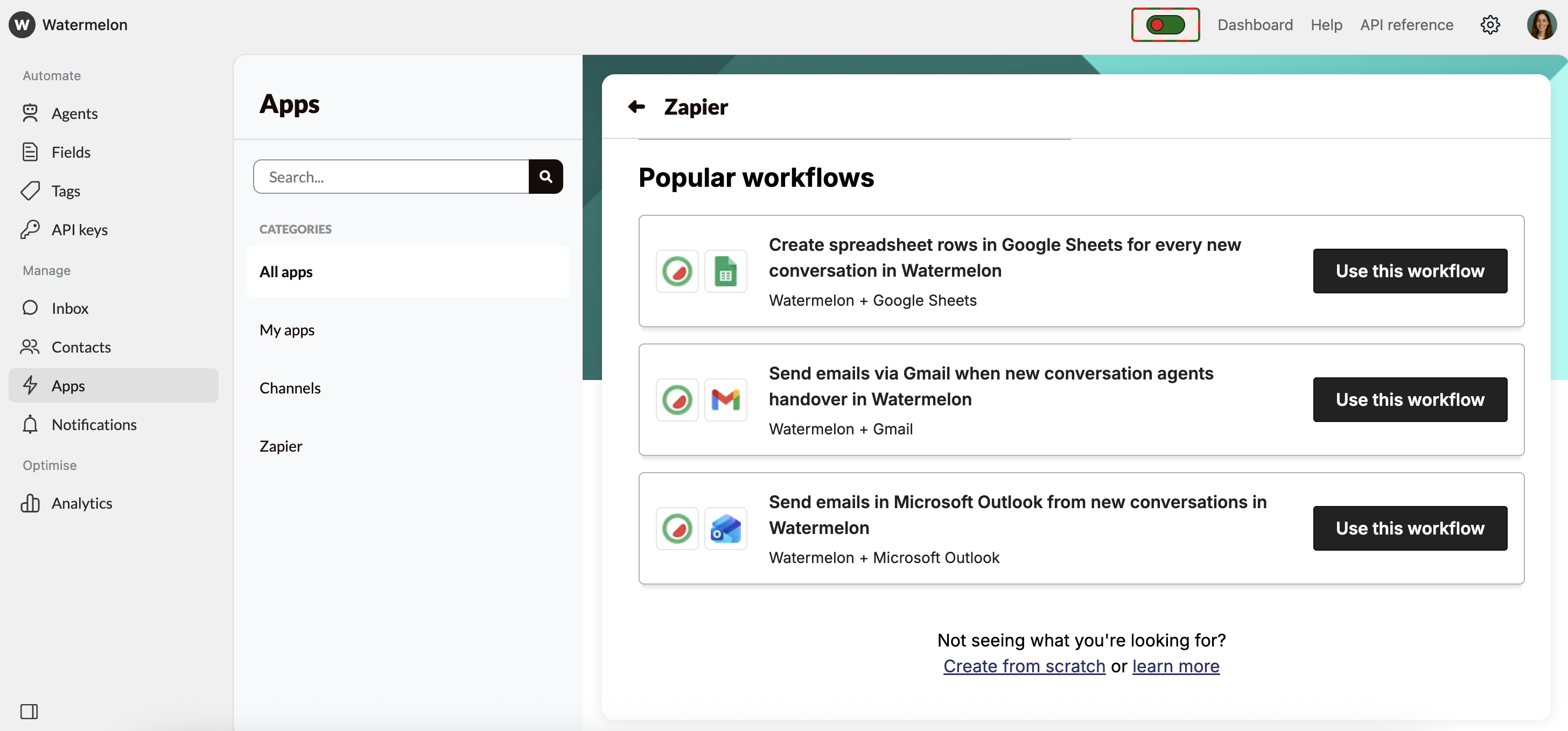 Forward Leads Workflow