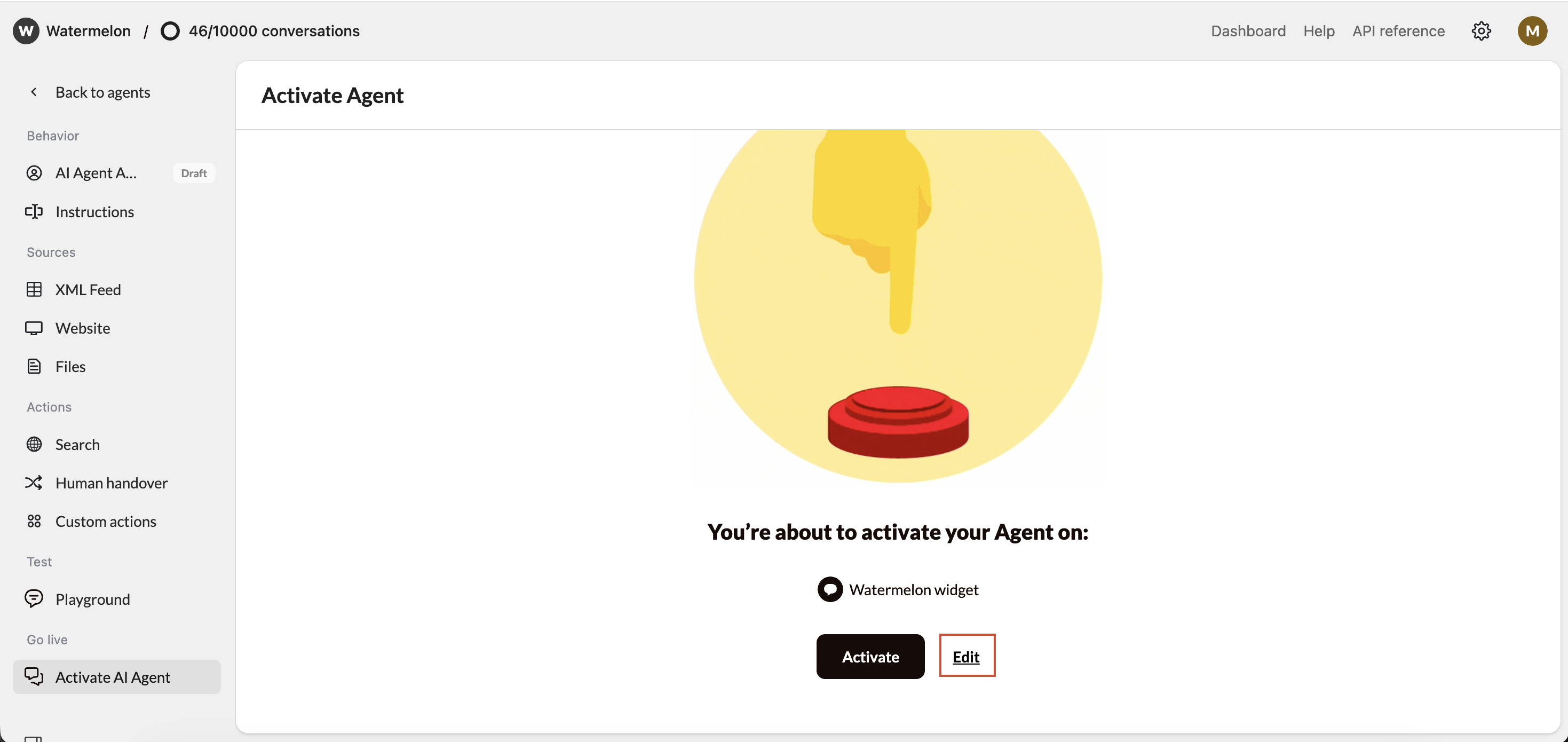 Publish Agent Edit Channels