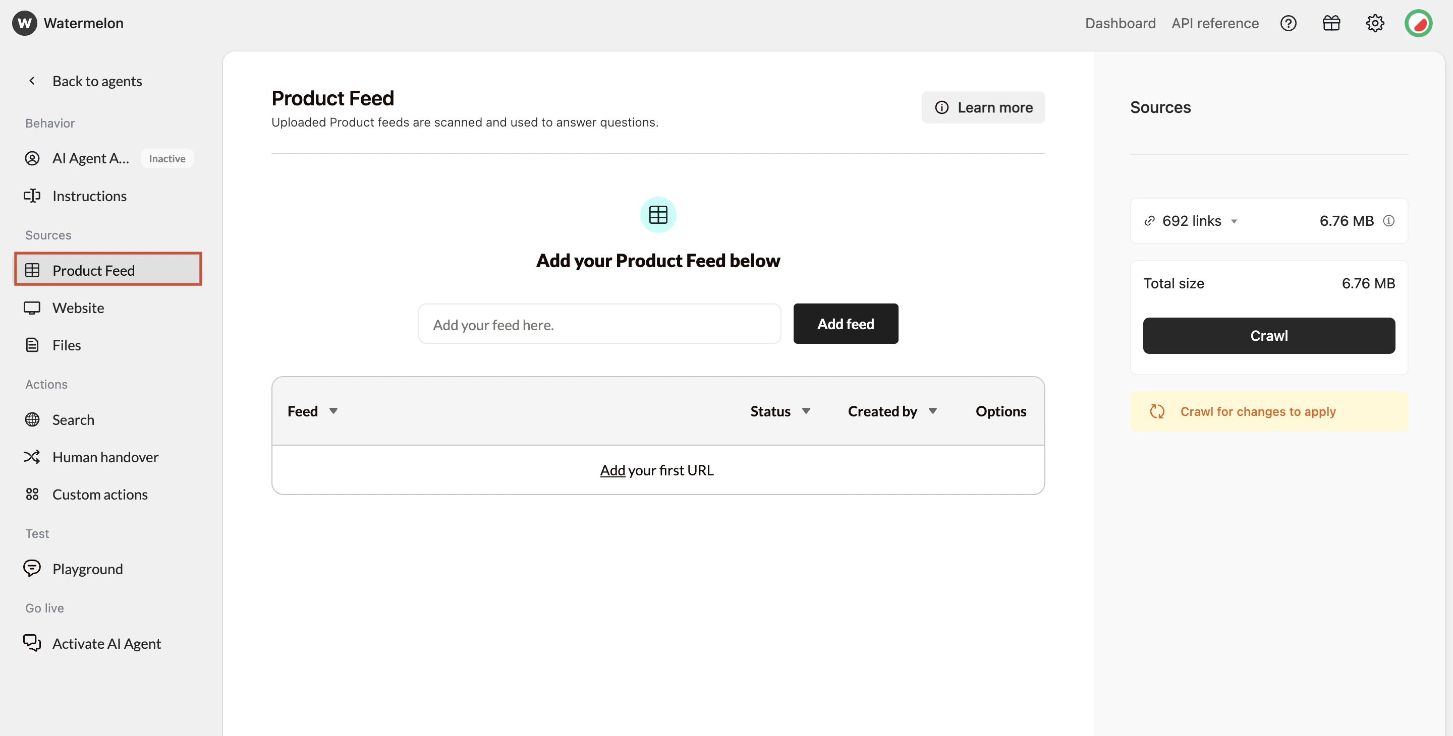 Xml Feed Menu