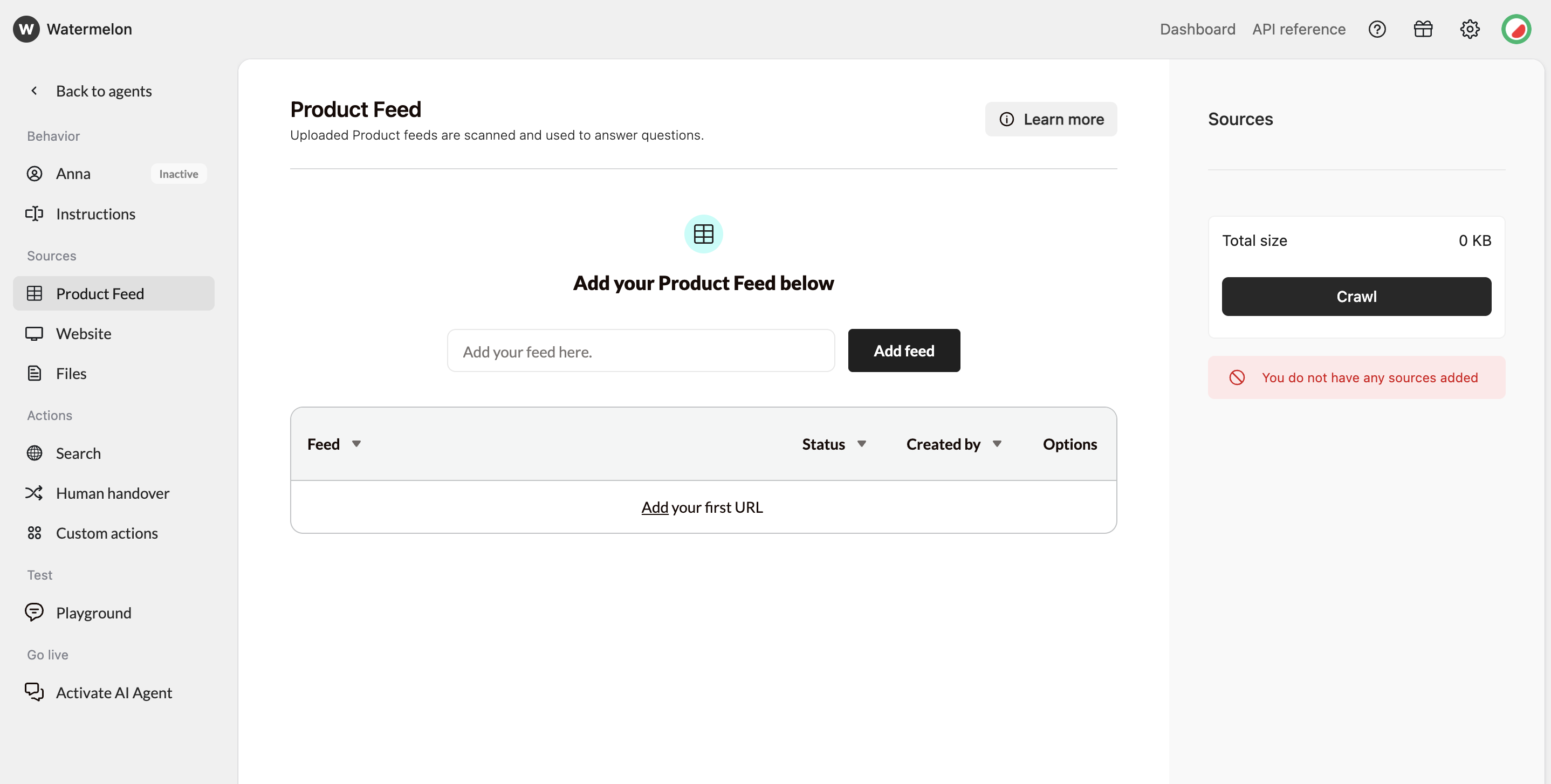 Quickstart - Watermelon documentation