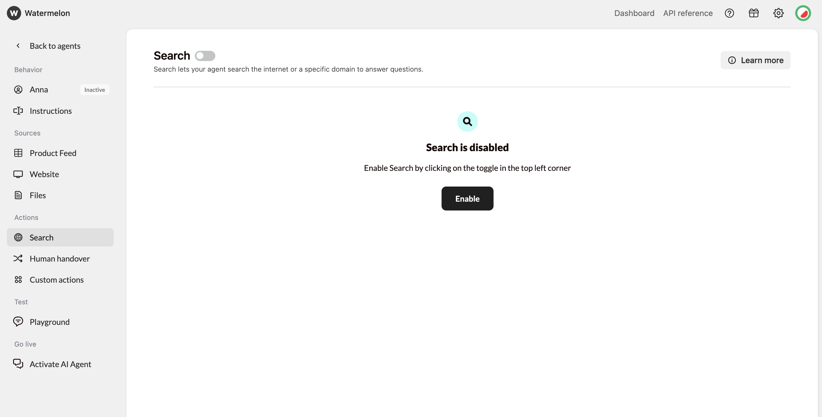 Quickstart - Watermelon documentation