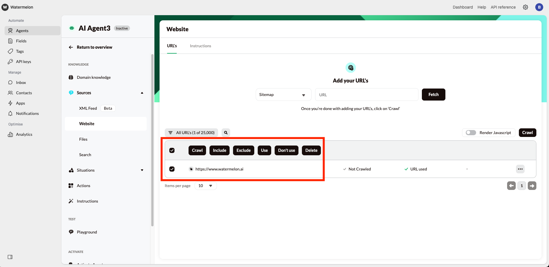 Customize Url Usage Pn