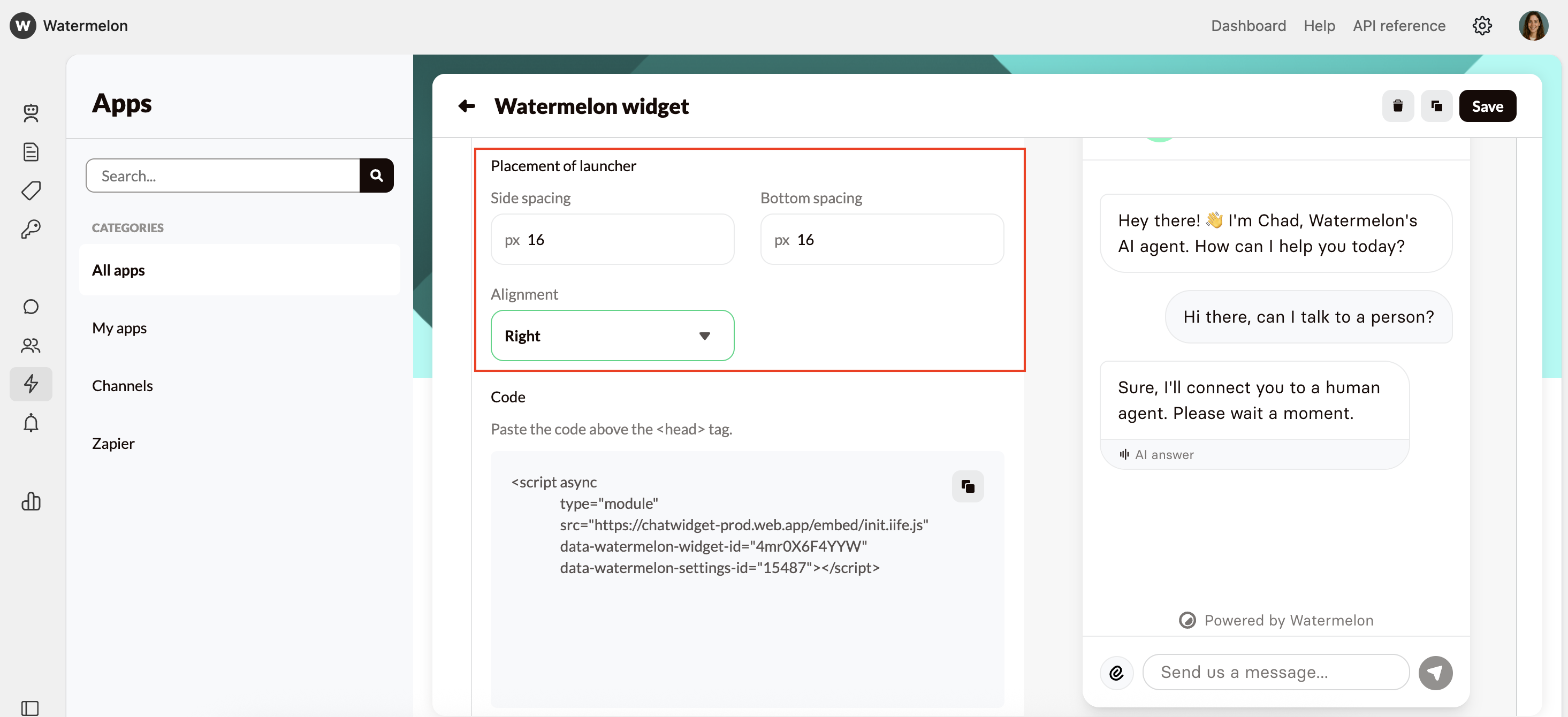 Customize Your Widget Design Brand Avatar Pn