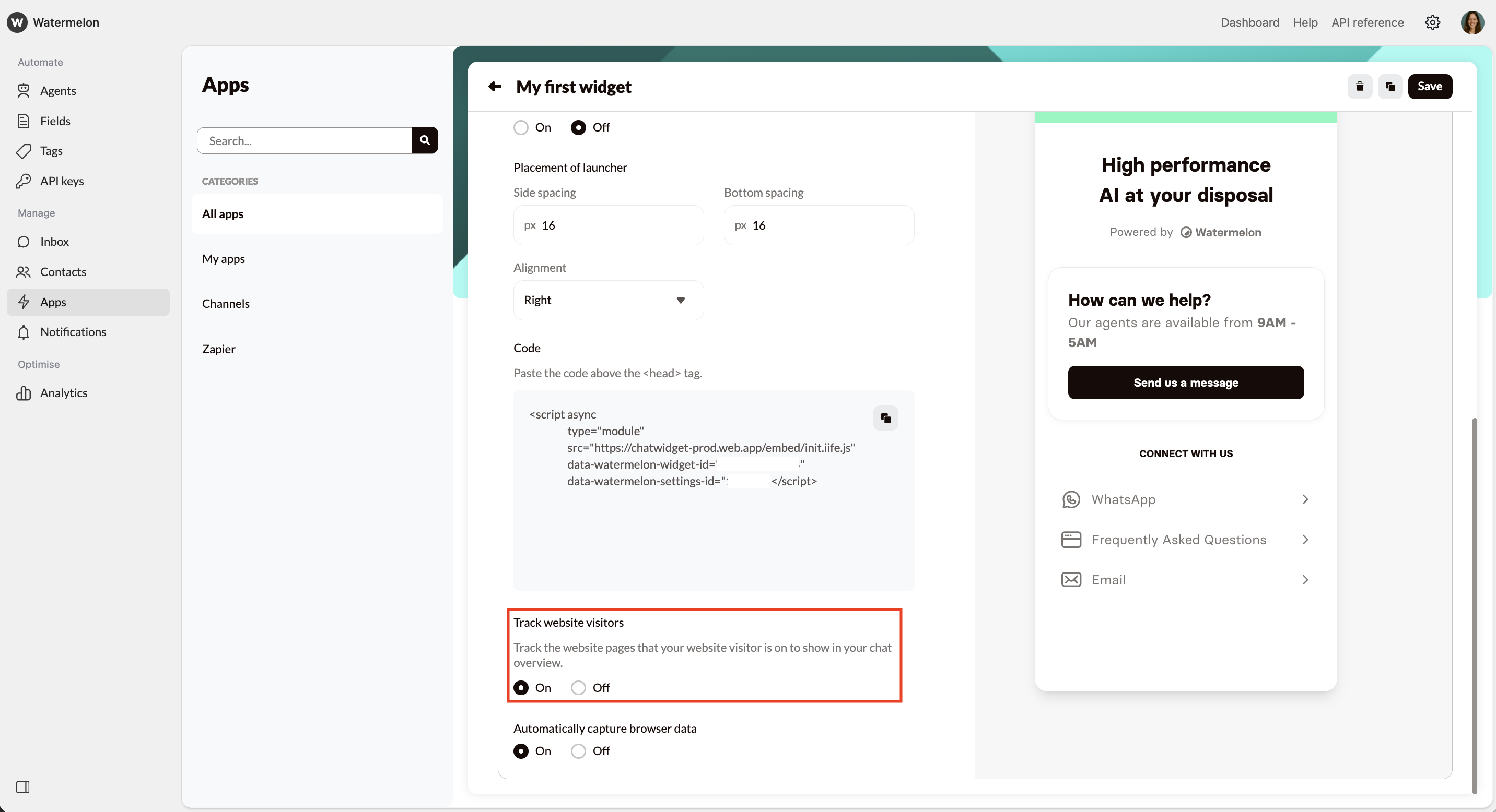 Track Website Visitors Pn