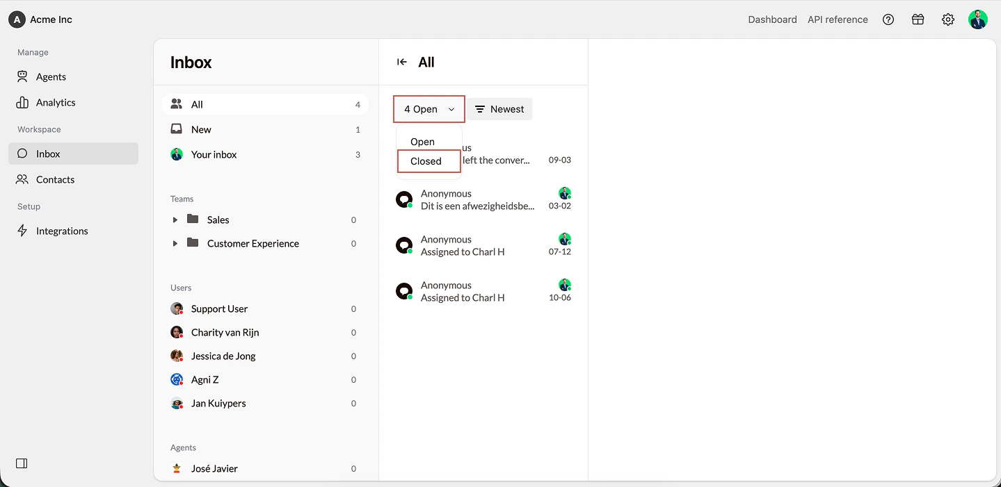 Closed Conversations 2