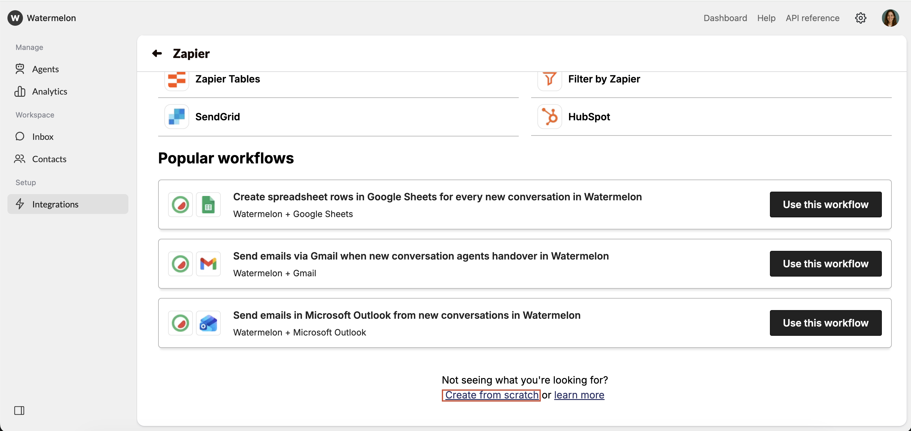 Zapier Create From Scratch