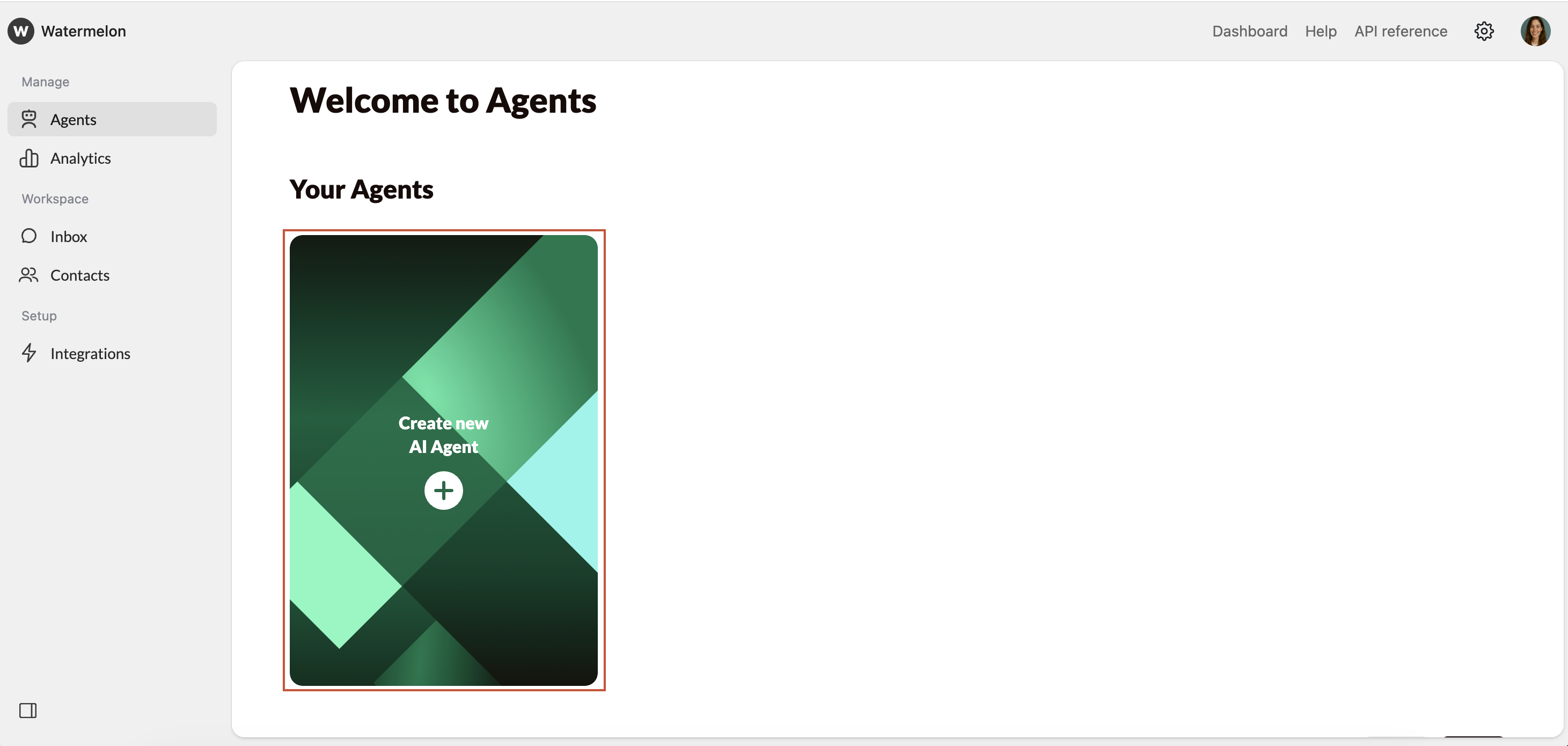 Create Agent Create