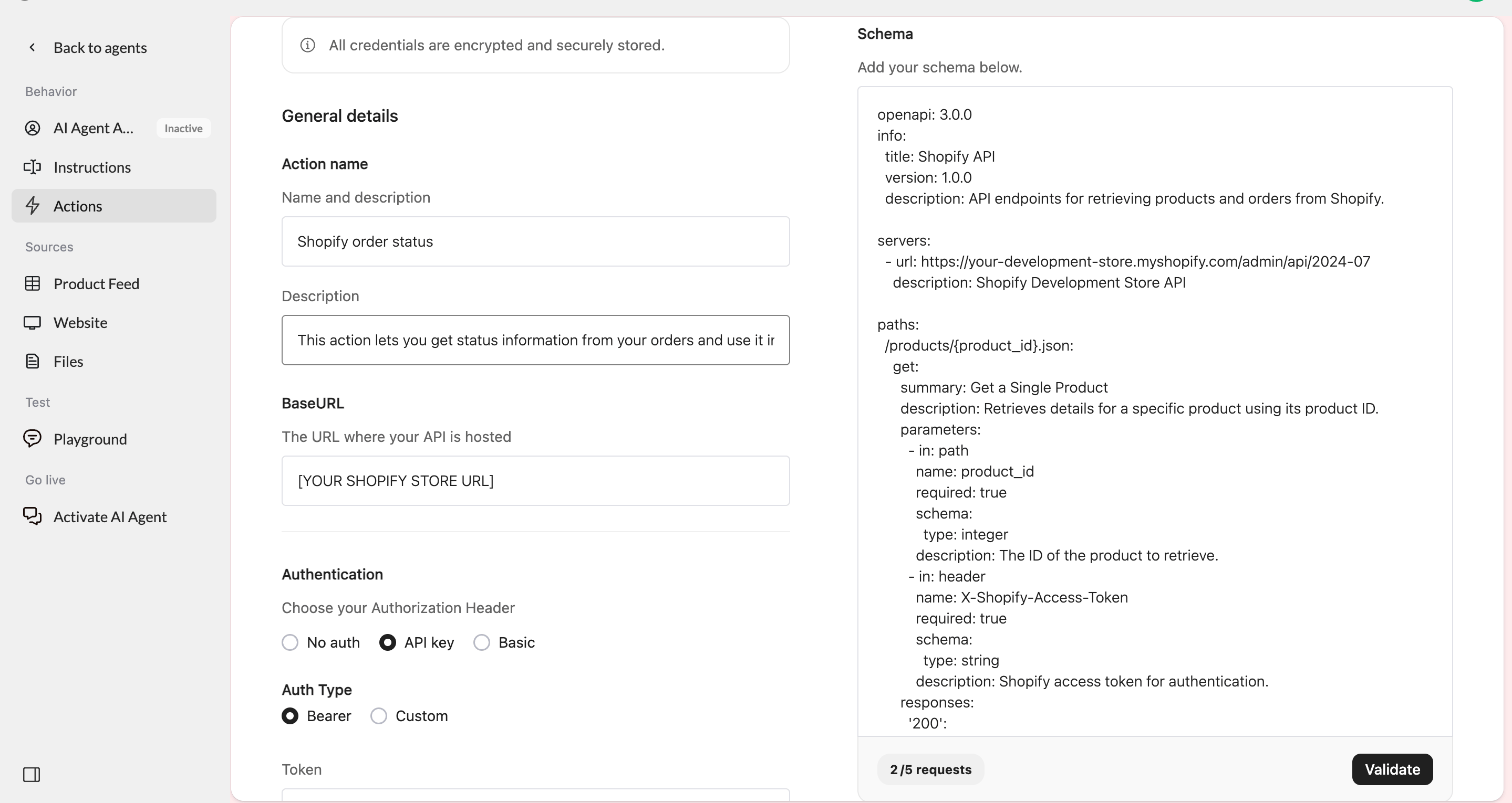 Shopify Action Template 1
