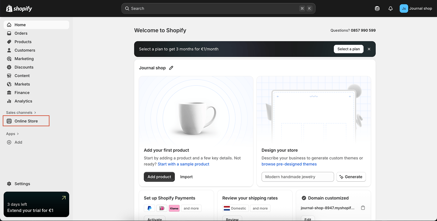 Shopify Start