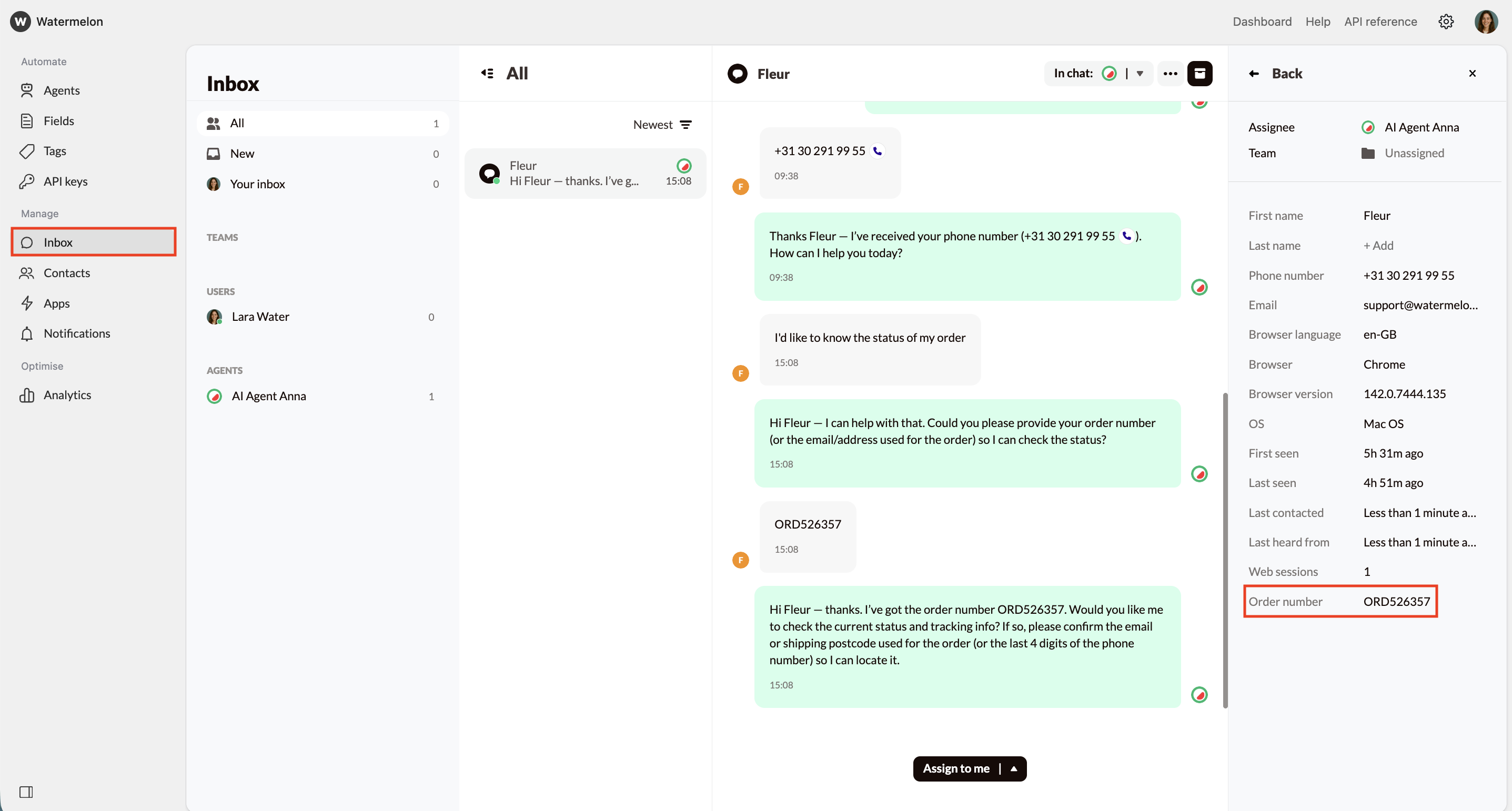Custom Fields In Inbox 1 Pn