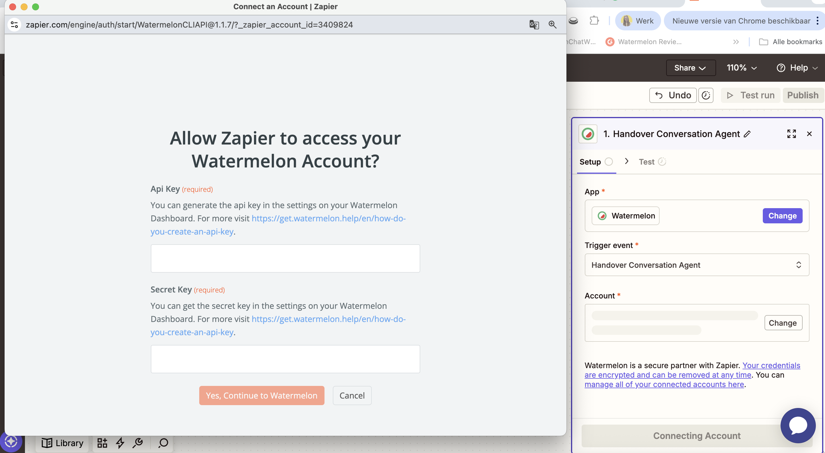 Forward Conversations Email Zapier Api Keys Pn