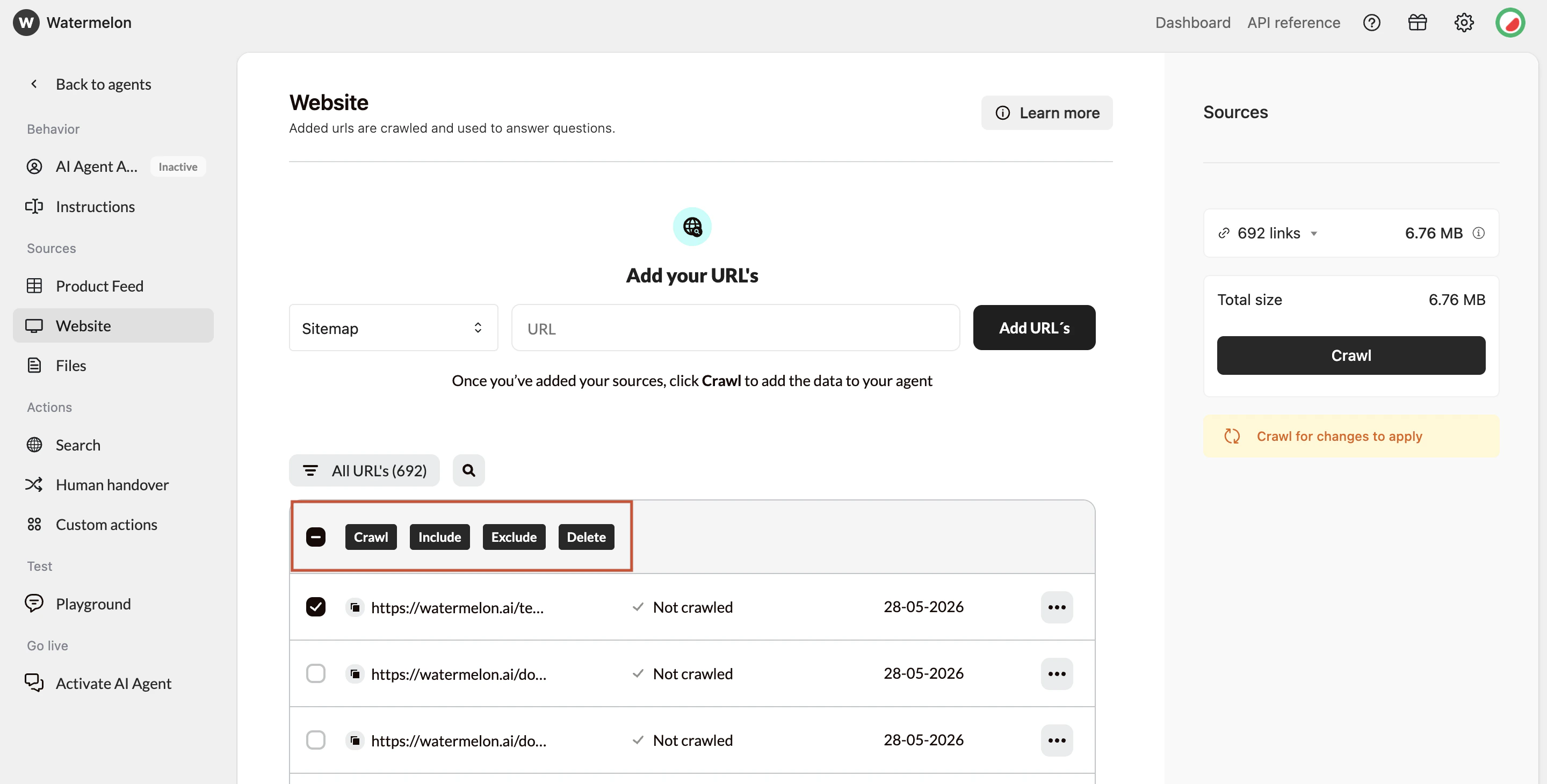Website Customize Urls