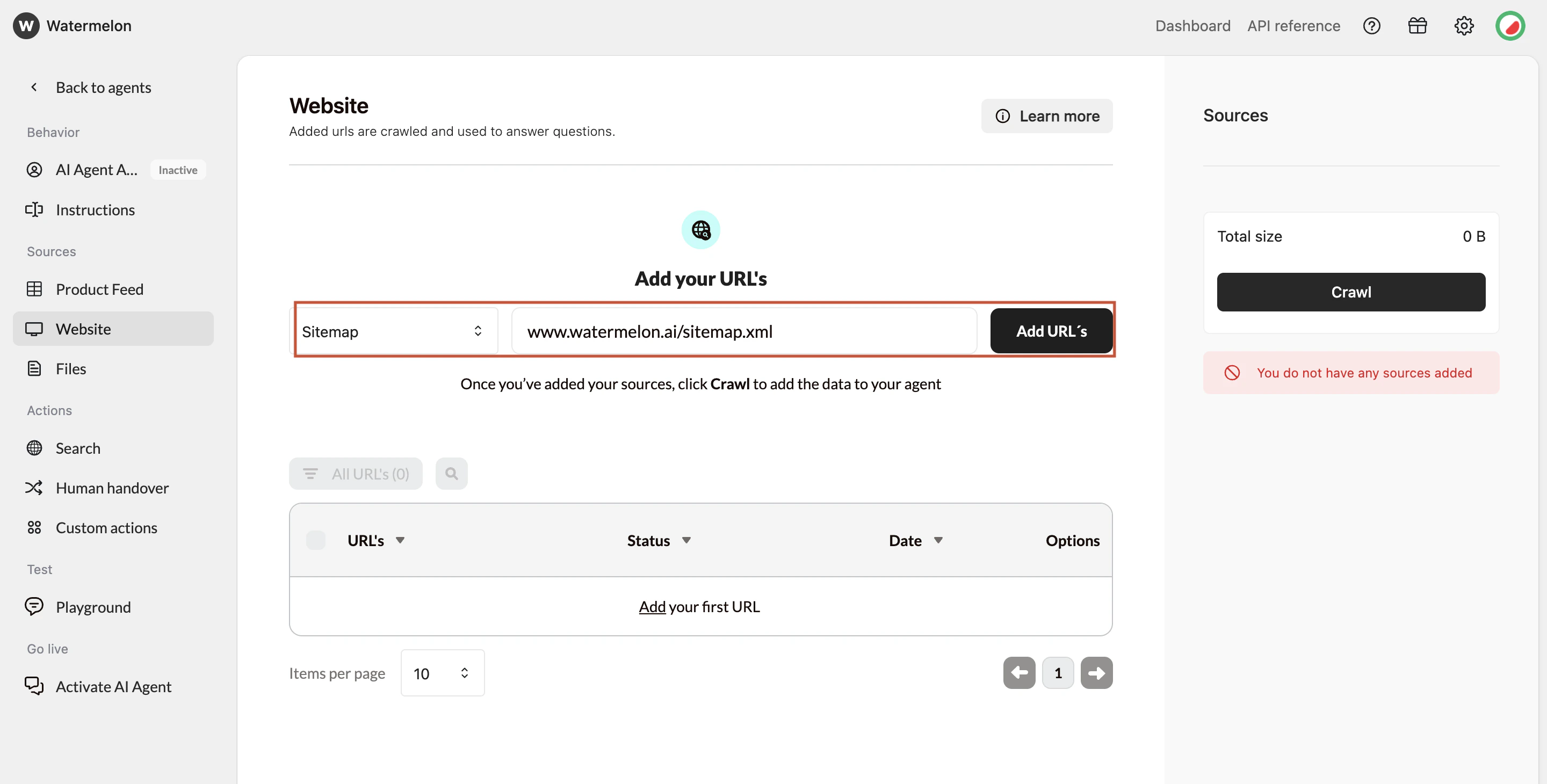 Website Sitemap