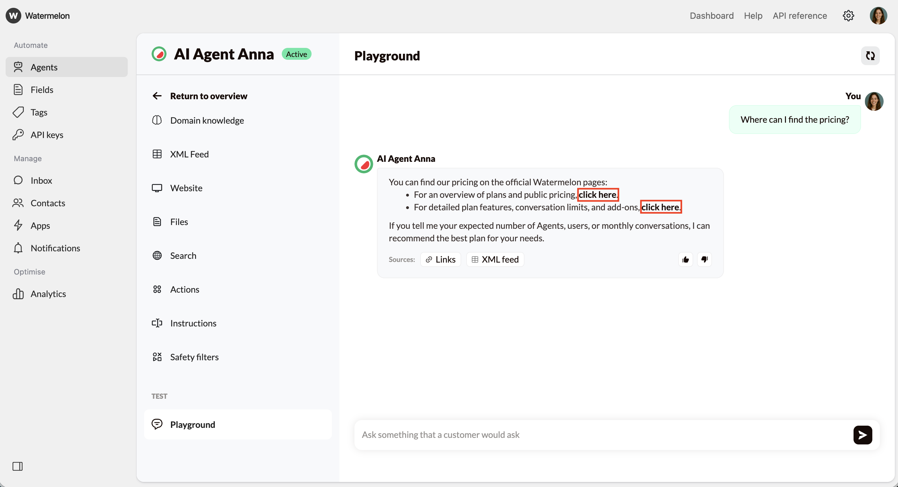 Generate Url Playgroudn Pn