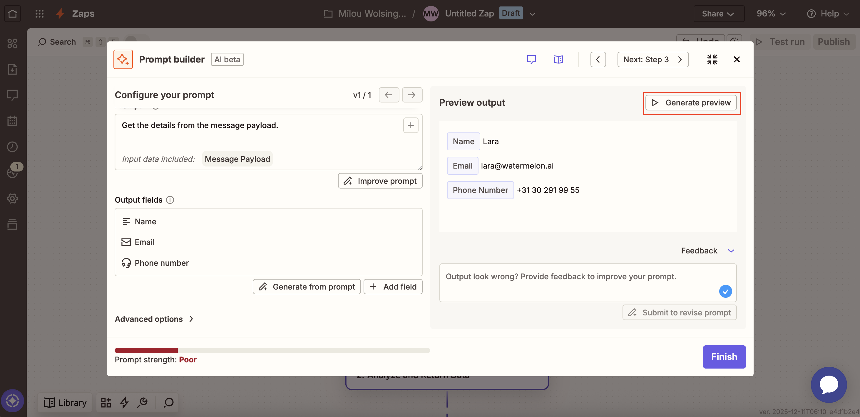 Forward Conversations Email Preview Pn