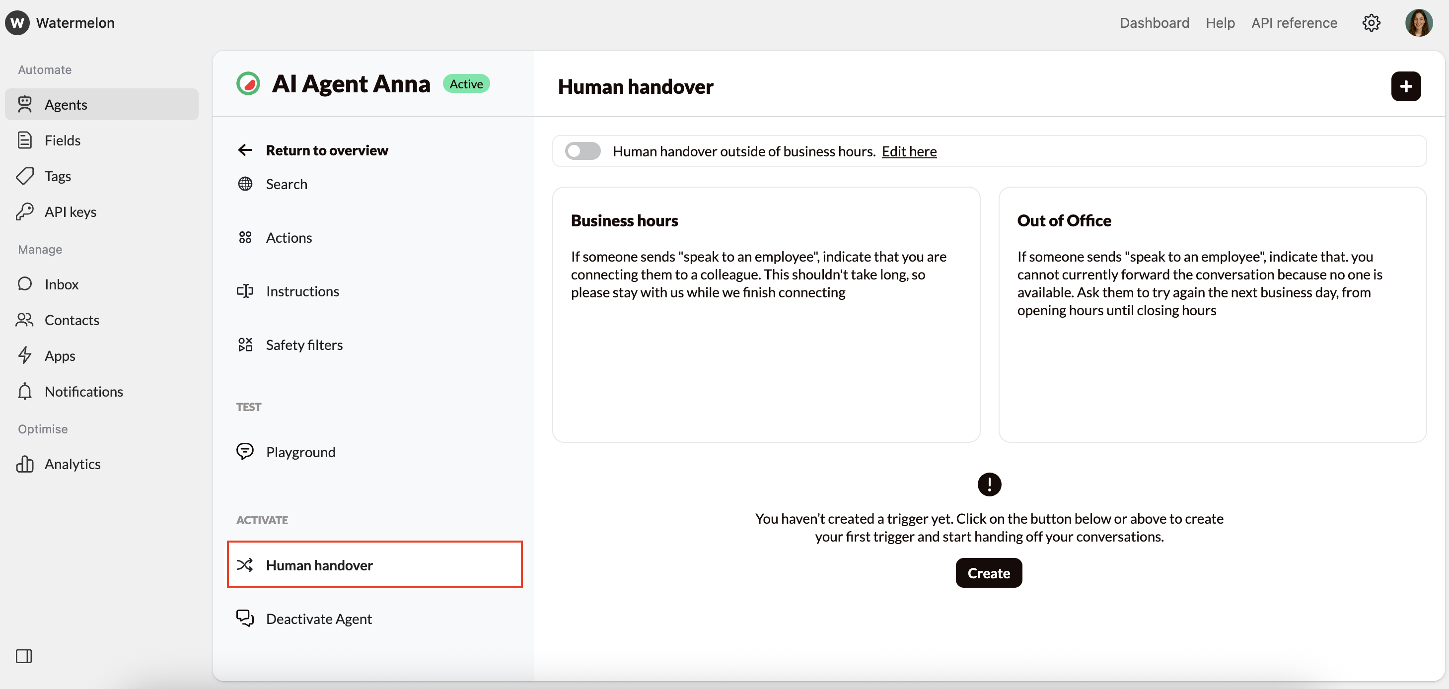 Forward Conversations Email Handoff Pn