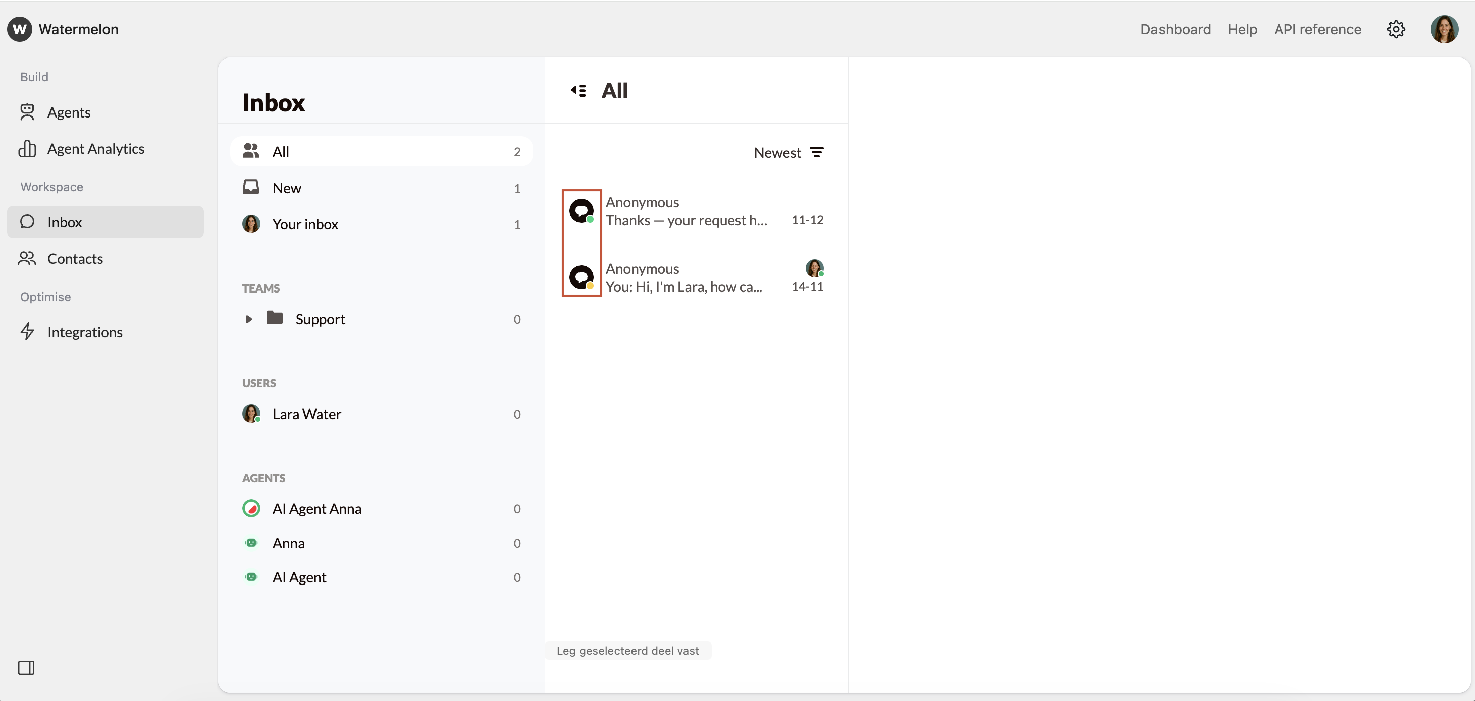 Website Visitors Status