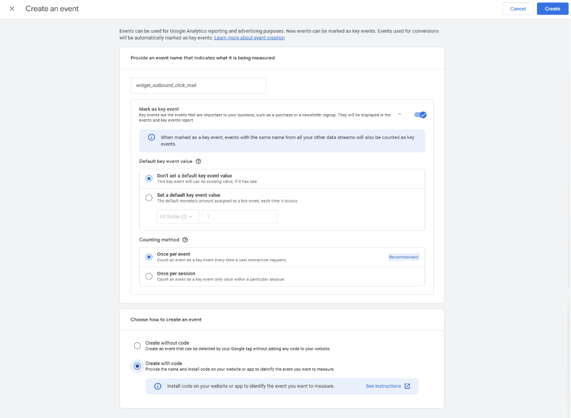 Gtm Key Event Setup Pn