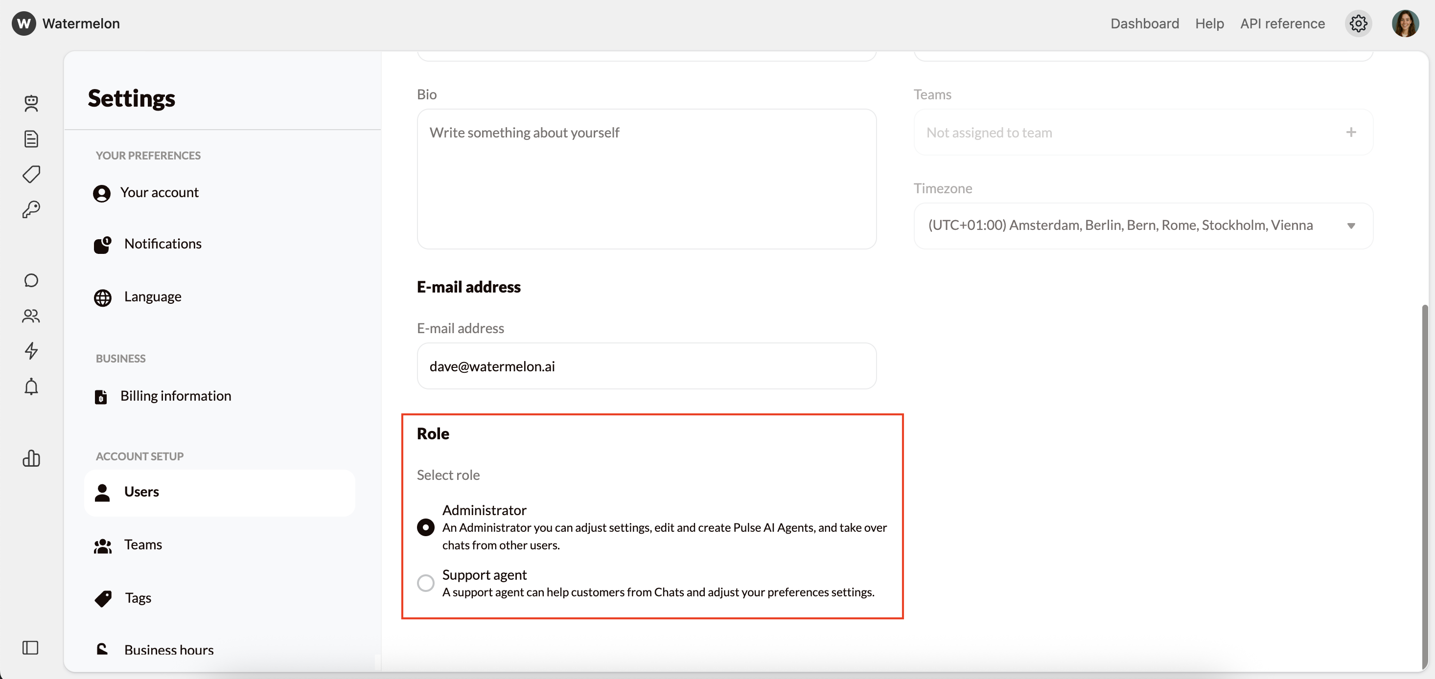 Add Users Select Role Pn