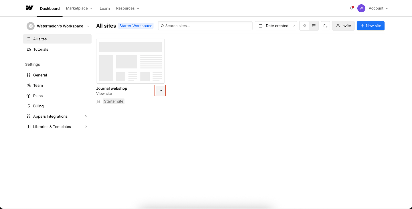 Webflow Start Pn