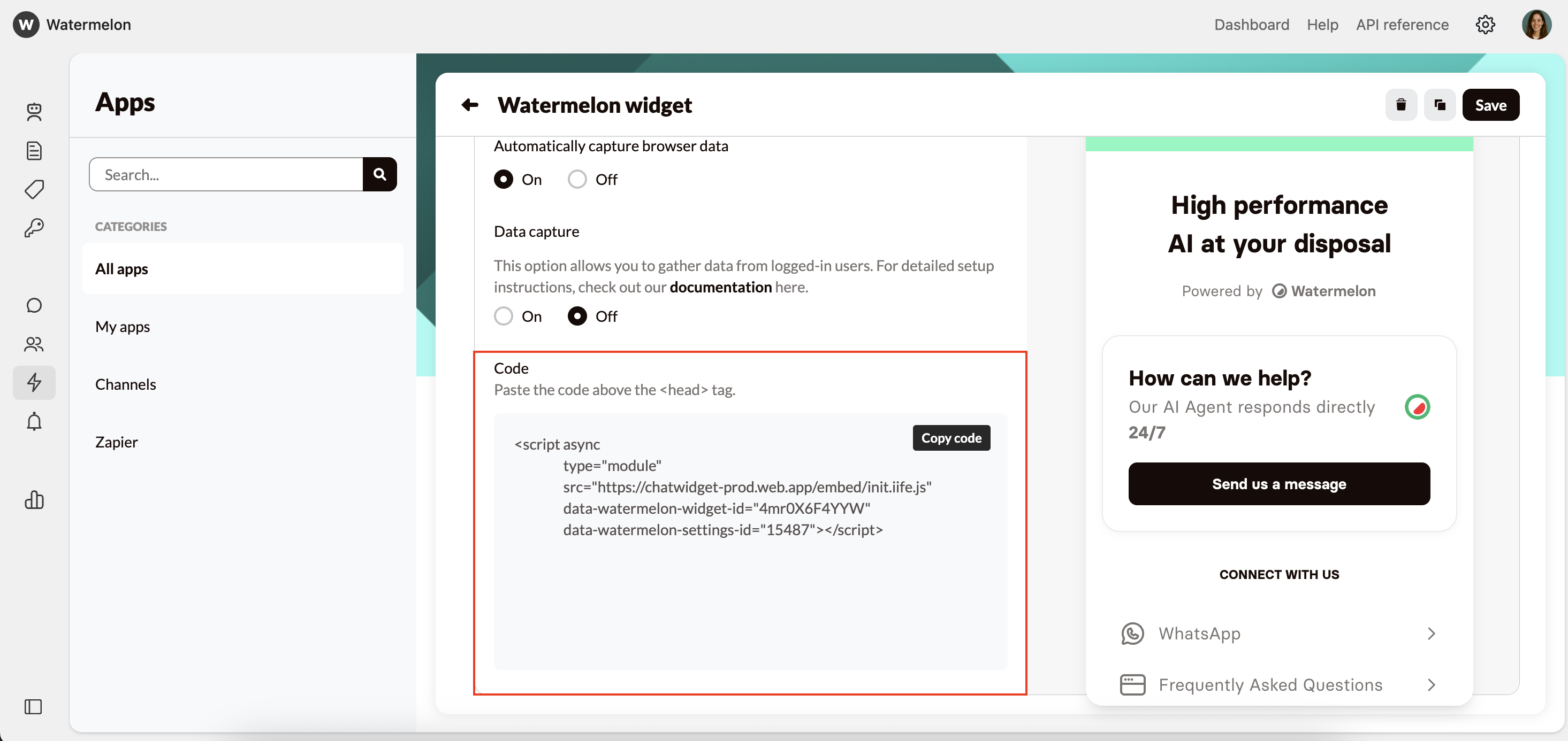 Customize Your Widget Placement Code Pn