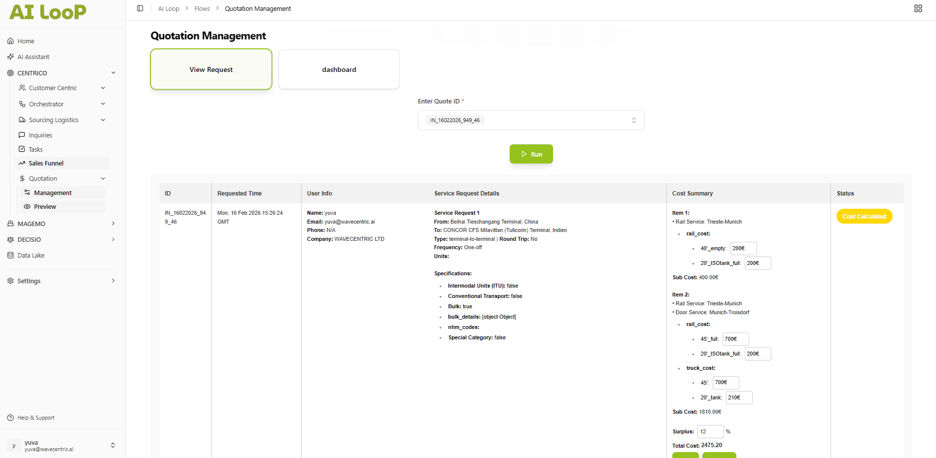 Status-Based Tracking